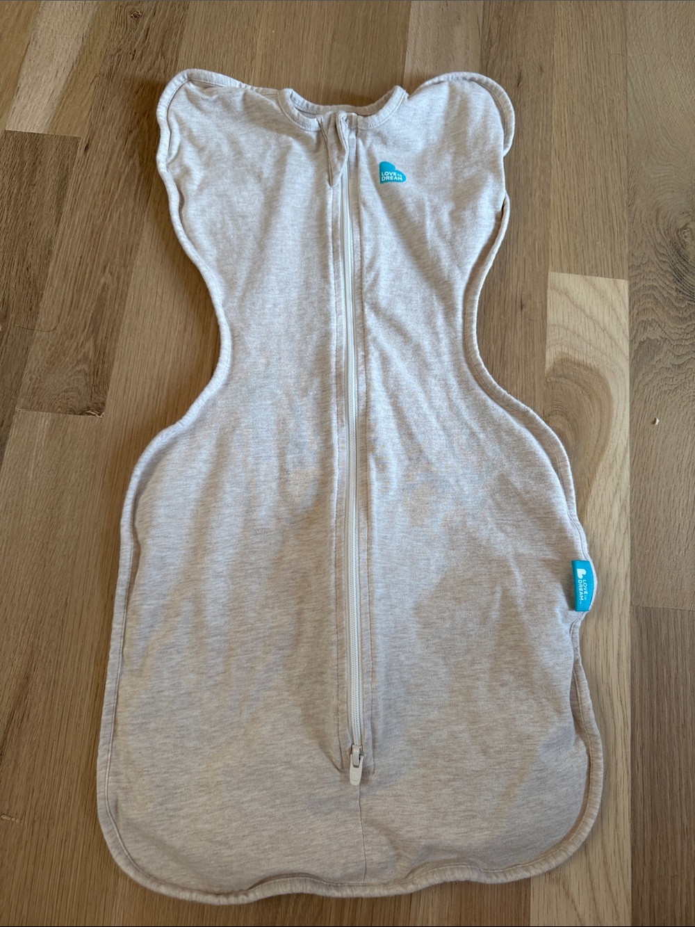 Love to Dream Beige Swaddle Sleep Sack - Light Beige